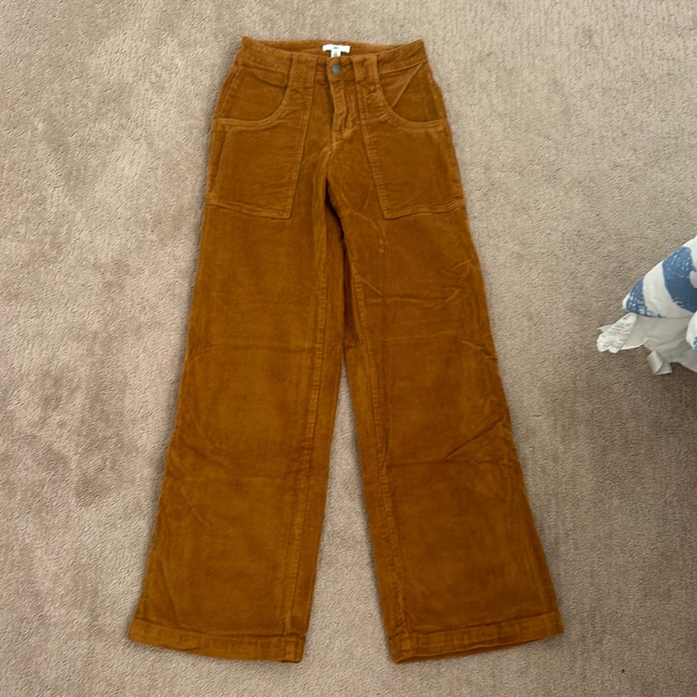 B.P. Mustard Corduroy Pants